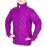 Mikina FLEECE orchidej s otvorem pro palec